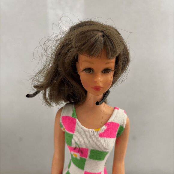 Barbie Mattel 1965 Francie Brunette Bendable legs MODern cousin #1130 In Box - Picture 3 of 15